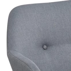 Schommelstoel Hermeline In Stof - Donkergrijs -Songmics Winkel 0000064790 4 426a