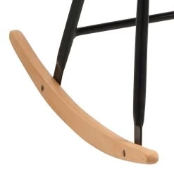 Schommelstoel Hermeline In Stof - Donkergrijs -Songmics Winkel 0000064790 7 c3eb