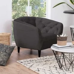 Fauteuil Isiah - Grijs