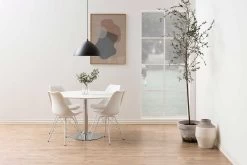 Kuipstoel Irma - Wit -Songmics Winkel 0000078145 5 9251