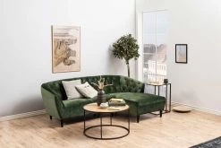 Bijzettafeltje Dover - Zwart/wilde Eik -Songmics Winkel 0000079386 4 c5bd