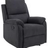 Relaxfauteuil Santiago Manueel - Donkergrijs