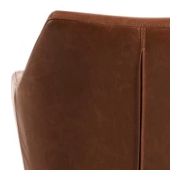 Bureaustoel Novan Kunstleder - Bruin -Songmics Winkel 0000086938 5 92ec