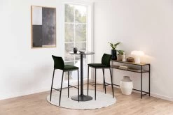 Sidetable Dover 120cm Industrieel - Zwart/wilde Eik -Songmics Winkel 0000087427 8 feb7
