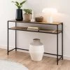 Sidetable Dover 120cm Industrieel - Zwart/wilde Eik -Songmics Winkel 0000087427 9 8b48
