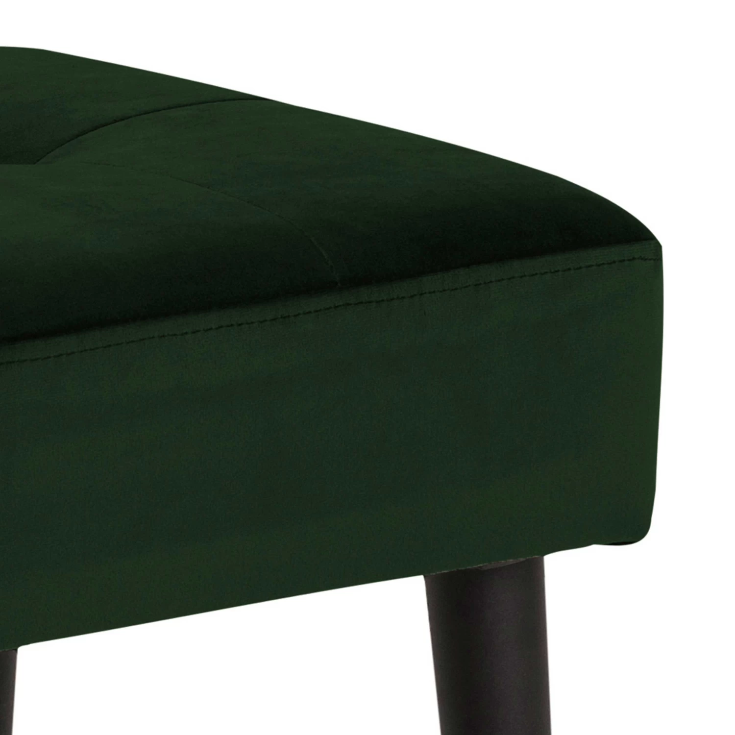 Bank Gloria 95cm - Groen/zwart 5 Bank Gloria 95cm - Groen/zwart - Afbeelding 3