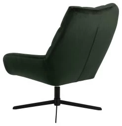 Draaifauteuil Madrid - Donkergroen/zwart -Songmics Winkel 0000088007 3 03cb