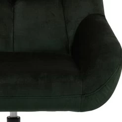 Draaifauteuil Madrid - Donkergroen/zwart -Songmics Winkel 0000088007 7 f7c1