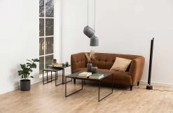 Set Van 2 Bijzettafeltjes Idris - Marmer/zwart -Songmics Winkel 0000088559 8 2887