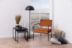 Set Van 2 Bijzettafeltjes Idris - Marmer/zwart -Songmics Winkel 0000088559 9 f22c