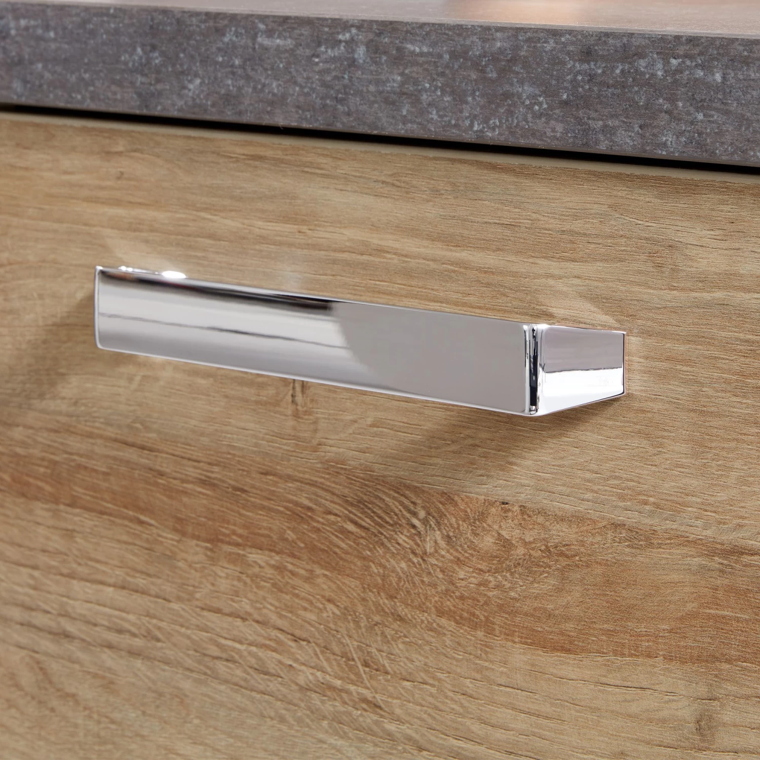 Onderkast Met Wastafel Bay | 123 X 53 X 54 Cm | Riviera Honey Coloured Oak 5 Onderkast Met Wastafel Bay | 123 X 53 X 54 Cm | Riviera Honey Coloured Oak - Afbeelding 3