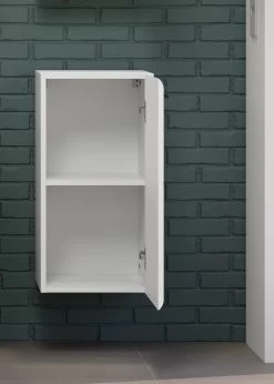 Wandkast Riva | 35 X 33 X 68 Cm | High Glossy White -Songmics Winkel 00028967 0946