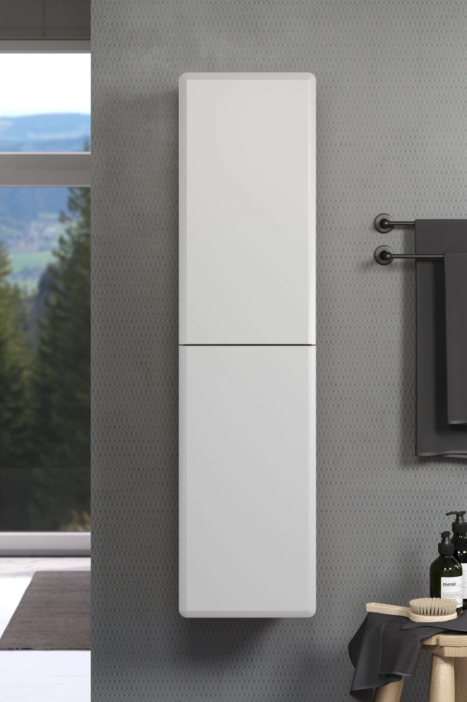 Hangkast Sirion | 41 X 41 X 160 Cm | Nox Oak-design 12 Hangkast Sirion | 41 X 41 X 160 Cm | Nox Oak-design - Afbeelding 10