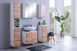 Hangkast Pares 30cm 1 Deur - Wit/wotan Eik -Songmics Winkel 001.2172 3 b5cf