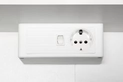 Spiegelkast Bobbi 90cm Model 1 3 Deuren & Ledverlichting - Eik -Songmics Winkel 012.1.0042 13 3651