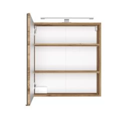 Spiegelkast Dasa 60cm Met 1 Deur - Wotan Eik -Songmics Winkel 022.1.3169 2 7732