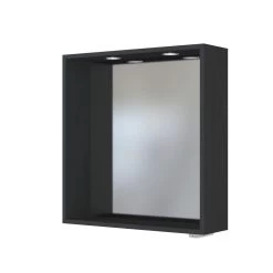 Spiegel Dasa 60cm - Grafietgrijs -Songmics Winkel 023.1.3168 90f9