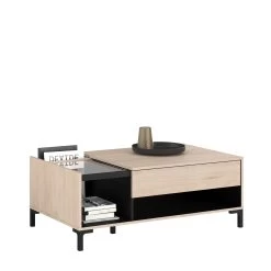 Salontafel Iseka 110cm Met 1 Lade - Eik -Songmics Winkel 0394 TABA STYLE C e69f