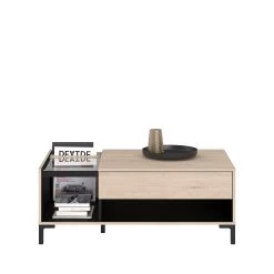 Salontafel Iseka 110cm Met 1 Lade - Eik -Songmics Winkel 0394 TABA STYLE F 53f4