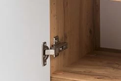 Kolomkast Kornel 40cm 2 Deuren & 1 Lade - Eik -Songmics Winkel 056.1.3166 15 2e24