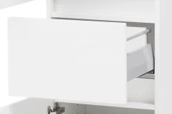 Badkamercombinatie Kornel 10 4-delig Met Grijze Wastafel - Wit -Songmics Winkel 057.1.3164 8 066a