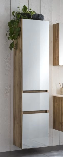 Badkamercombinatie Helina 5 5-delig - Eik/wit -Songmics Winkel 057.1.3222 4 19a1