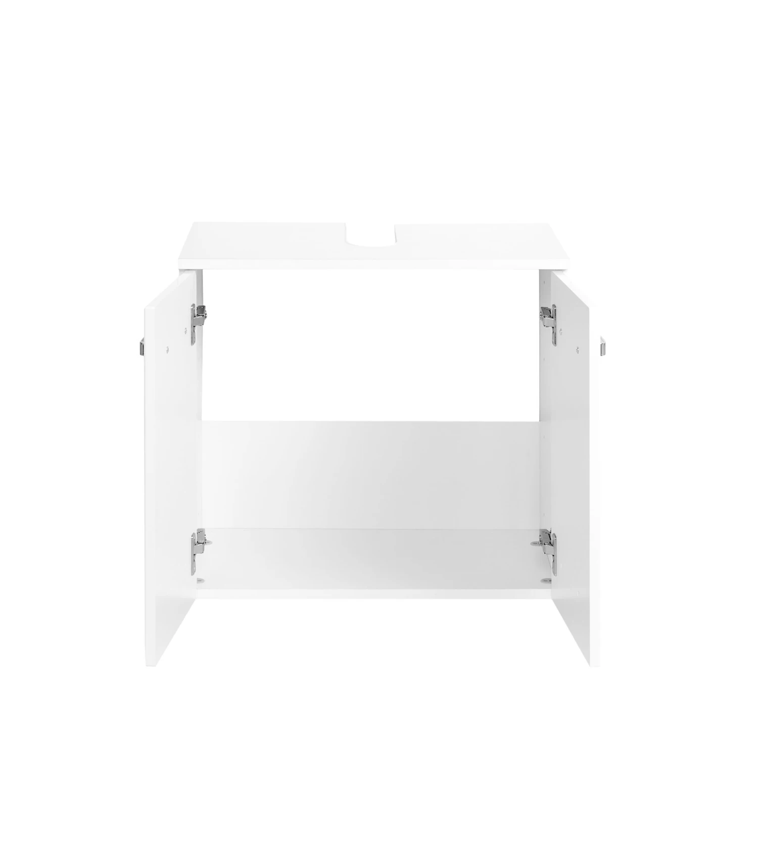 Wastafelonderkast Bobbi 60cm 2 Deuren - Wit 7 Wastafelonderkast Bobbi 60cm 2 Deuren - Wit - Afbeelding 5