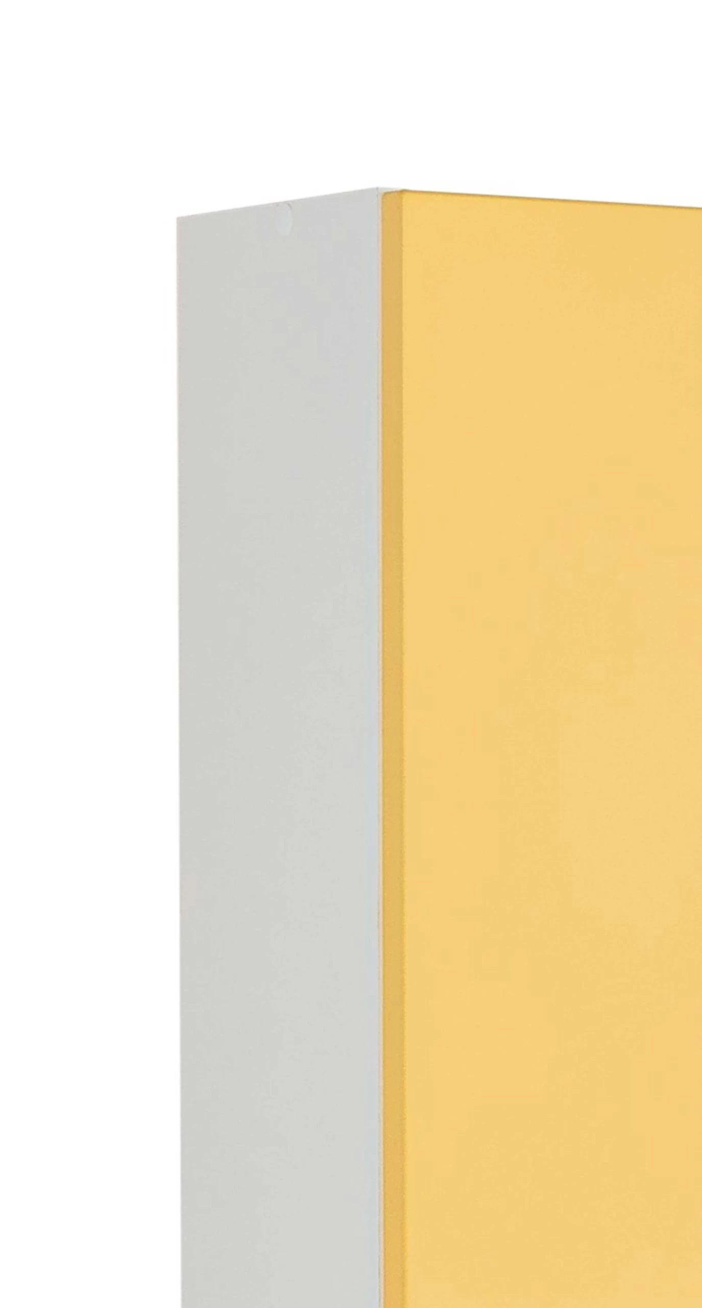 Wastafelonderkast Ricca 60cm 1 Deur & 3 Lades - Wit/geel 11 Wastafelonderkast Ricca 60cm 1 Deur & 3 Lades - Wit/geel - Afbeelding 9