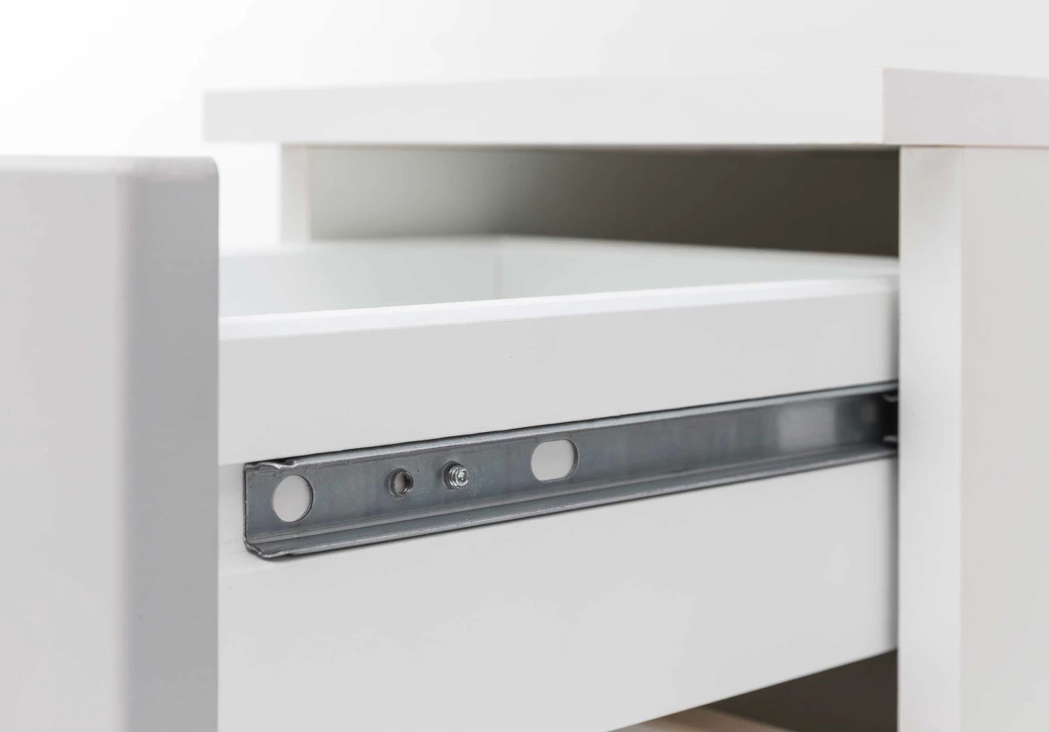 Wastafelonderkast Ricca 60cm 1 Deur & 3 Lades - Wit/geel 6 Wastafelonderkast Ricca 60cm 1 Deur & 3 Lades - Wit/geel - Afbeelding 4