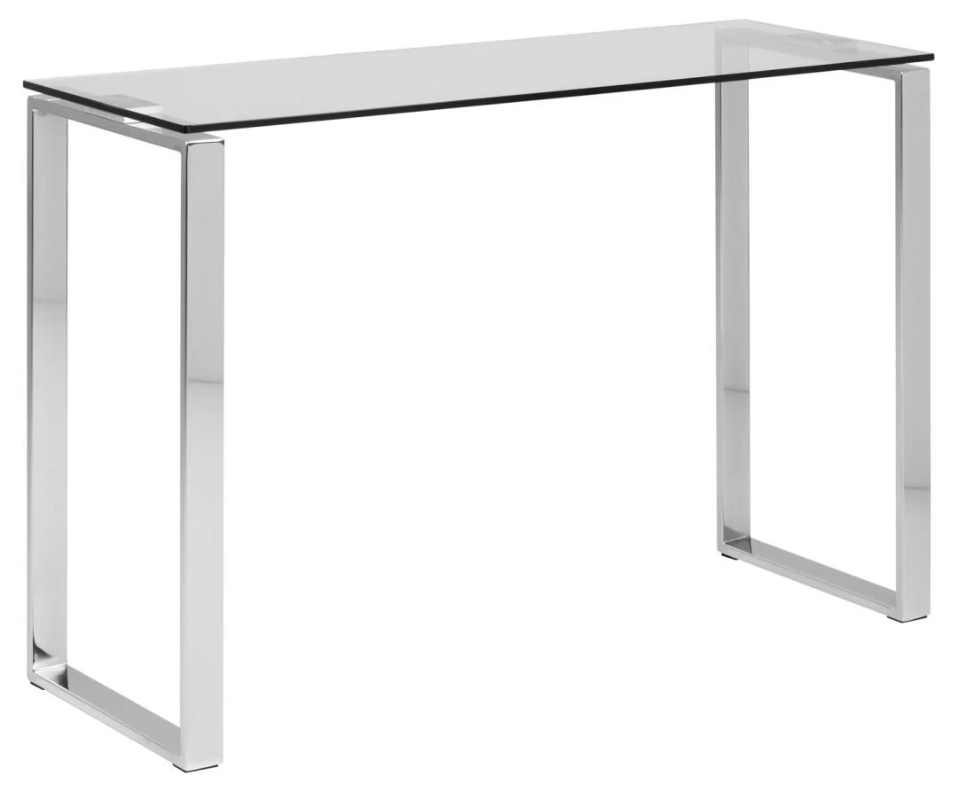 Sidetable Nicola 110cm - Glazen Blad/metaal 8 Sidetable Nicola 110cm - Glazen Blad/metaal - Afbeelding 6