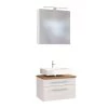 Set Wastafelonderkast & Spiegelkast Dasa 60cm - Wit -Songmics Winkel 1002.3167 06e5