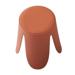 Terracotta Astin Kruk | PP Poten En PU Zitting | 46 X 30 X 30 Cm -Songmics Winkel 100 2 62c9