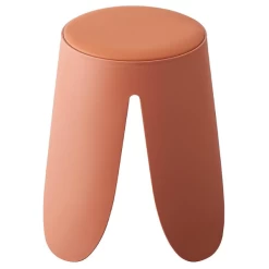 Terracotta Astin Kruk | PP Poten En PU Zitting | 46 X 30 X 30 Cm -Songmics Winkel 100 3 363b