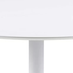 Ronde Eettafel Ibiza ø110 Cm - Wit -Songmics Winkel 10110 1 2 260c
