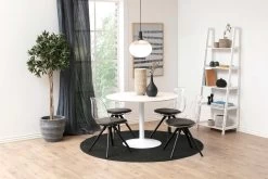 Ronde Eettafel Ibiza ø110 Cm - Wit -Songmics Winkel 10110 1 6 2a20