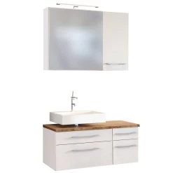 Badkamercombinatie Dasa 8 Links - Wit