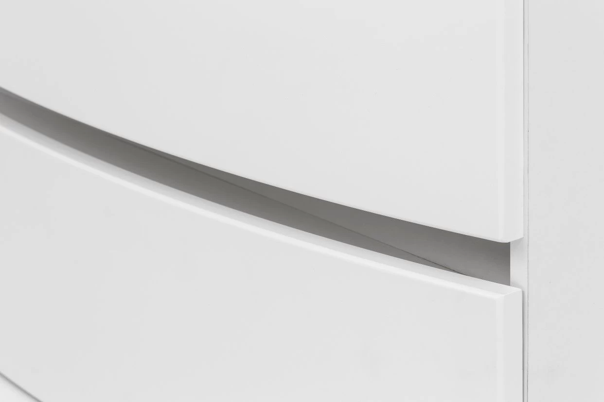 Badkamercombinatie Kornel 9 4-delig Met Witte Wastafel - Wit 5 Badkamercombinatie Kornel 9 4-delig Met Witte Wastafel - Wit - Afbeelding 3