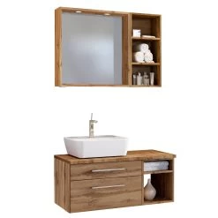 Badkamercombinatie Dasa 9 Links - Wotan Eik