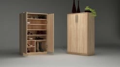 Schoenenkast Ramos - Eik -Songmics Winkel 1022ROBLE 000 a312