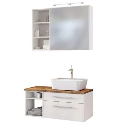 Badkamercombinatie Dasa 13 Rechts - Wit