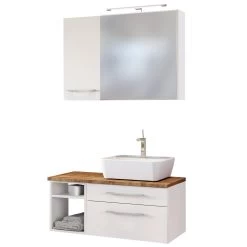 Badkamercombinatie Dasa 14 Rechts - Wit