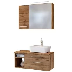 Badkamercombinatie Dasa 14 Rechts - Wotan Eikdecor