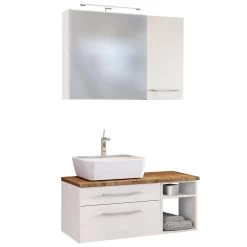 Badkamercombinatie Dasa 14 Links - Wit