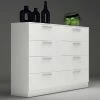 Commode Ramos 8 Laden - Wit -Songmics Winkel 1032BLANCO 000 dcdb