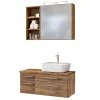 Badkamercombinatie Dasa 15 Rechts - Wotan Eikdecor -Songmics Winkel 1033.3169 ef59