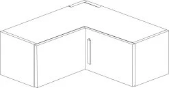 Opzetkast Voor Hoekkledingkast Ramos - Wit -Songmics Winkel 1034BLANCO 1034CEREZO 1034ROBLE 1034WENGUE 250 5618