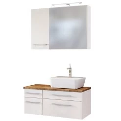 Badkamercombinatie Dasa 16 Rechts - Wit