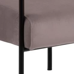 Stoel Cloe - Oudroze/zwart -Songmics Winkel 12323B1E F786 4ABE 919A 93B506A491D1 38c1