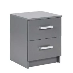 Ladekast Eden 2 Lades - Grafiet Grijs -Songmics Winkel 13087100 Elenzio 04 81bf