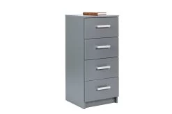 Ladekast Eden 4 Lades - Grafiet Grijs -Songmics Winkel 13087120 04 7b47